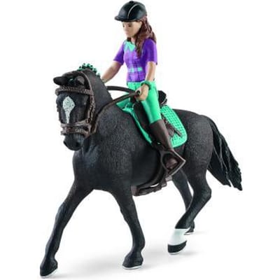 schleich HORSE CLUB - Speelfigurenset - Lisa & Storm - Kinderspeelgoed voor Jongens en Meisjes - 5 tot 12 jaar - 42541