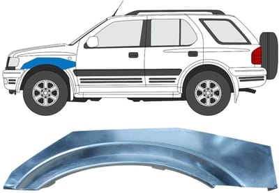 Reparatiepaneel voorspatbord voor Opel Frontera B 1999-2002 / Links