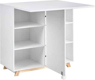 FLOMOT - Bureau - Wit - Spaanplaat