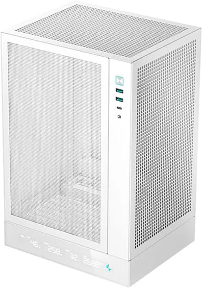 Deepcool CH170 - PC-behuizing - Digitale WH - ITX - Wit