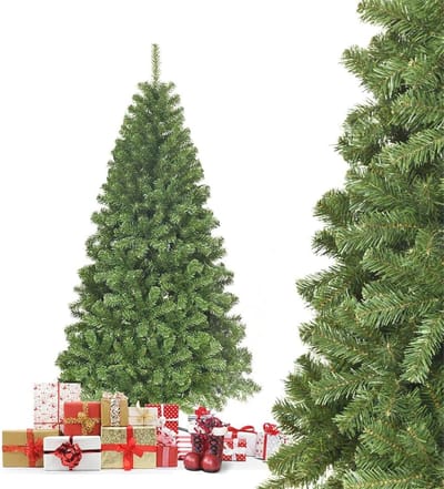 Kunstkerstboom 180 cm of 225 cm met metalen standaard - Echte uitstraling en opvouwbaar ontwerp