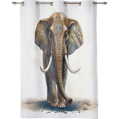 Jaloezieën Gordijnen Voor Woonkamer Luxe Slaapkamer Decoratie Gordijnen Keuken Raambekleding Gordijnen 135W x 60H(cm) x1 white