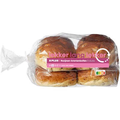 Krentenbollen lekker lang lekker