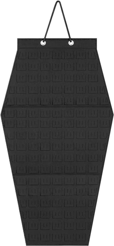 Hoogcapaciteit Vilten Broche Organizer Met Geëmailleerde ID Kaarthouder Opbergoplossing Voor Sieraden Thuis Kantoor En Winkel Handige Sieradensieraden Organisatie Cadeau Idee Voor Kerstmis
