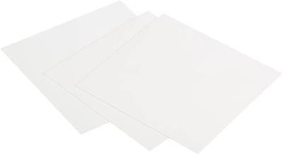 Alumine keramische vierkante koelplaten 3 stuks, isolatieplaat met hoge hardheid voor MOS-transistoren 100x100x0.5mm