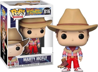 Funko Pop! Movies: Back to the Futurue - Marty Mcfly Cowbow (Hot Topic Exclusive) #816