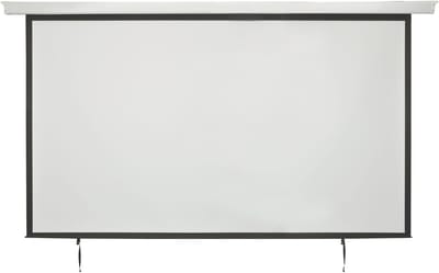 Elektrisch Projectiescherm - Projectiescherm Binnen - Home Cinema - Motorische Bediening - 100 Inch Diagonaal - Wit