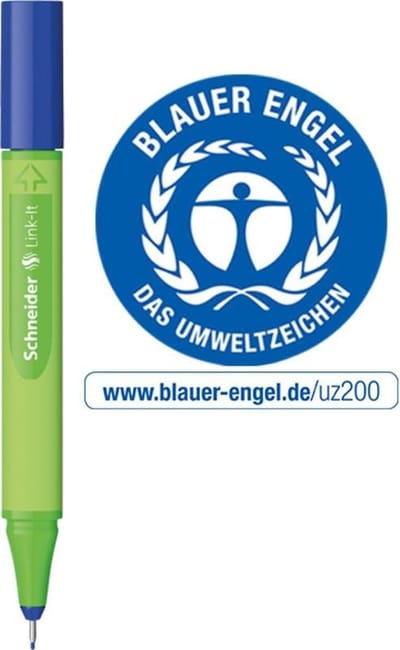 Schneider fineliner - Link-it - lijnbreedte 0,4mm - lapis-blue -