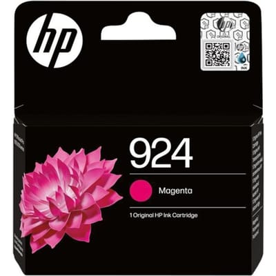 Originele HP inktcartridge 924 (4K0U4NE), tot 400 pagina's, enkele verpakking, magenta