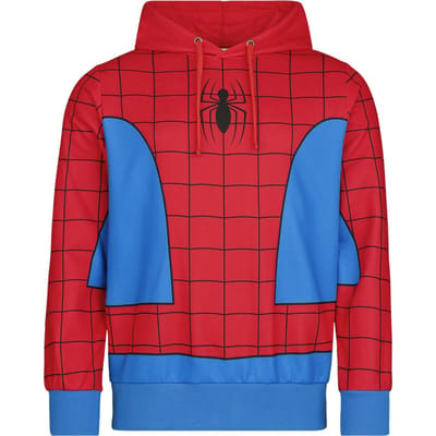 Spider-Man - Disney Trui met capuchon - Suit - S tot XXL - voor Mannen - blauw-rood