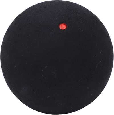 Squashbal - Wedstrijdbal Trainingsbal - Sport Competitie - Slijtvast Duurzaam - 37 mm - Enkele rode stip