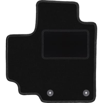 Zwarte bestuurdersmat voor: Suzuki Celerio hatchback (2014-)