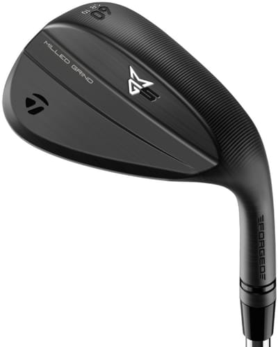 TaylorMade Milled Grind 5 Wedge (steel shaft) 2025 - Charcoal | Rechtshandig | | 52° Loft | 09° Bounce