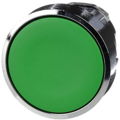 Drukknop - Schakelaar Bediening - Machine Controle - Robuust Metaal - Ø22 mm Inbouw - Groen