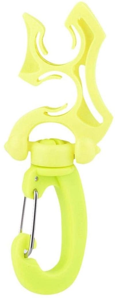 Dailygoody - Duikclip - BCD-slanghouder - Duurzaam en handig - Geel