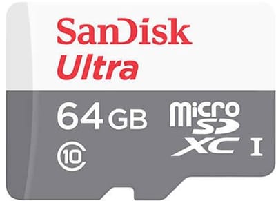 SanDisk SDSQUNR-064G-GN3MN - Flashgeheugen - 64 GB - MicroSDXC 0 - Klasse 10