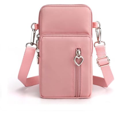 Mobiele Telefoon Tas Dames Mini Crossbody Tas Dagelijkse Multi-laags Rits Portemonnee Casual Buiten Reistas