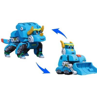 2018 Nieuwste ABS Min Vervorming Gogo Dino Actiefiguren REX Transformatie Auto Vliegtuig Motorboot Kraan Dinosaurus speelgoed voor Kinderen