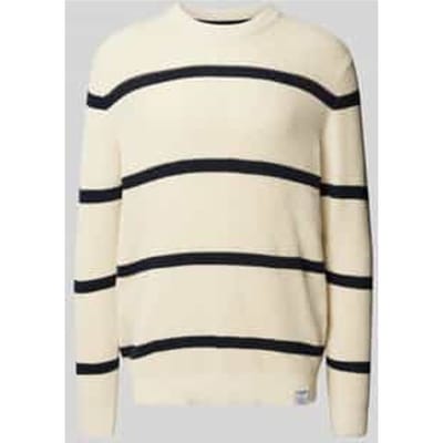 Gebreide pullover met ronde hals, model 'Cairo'
