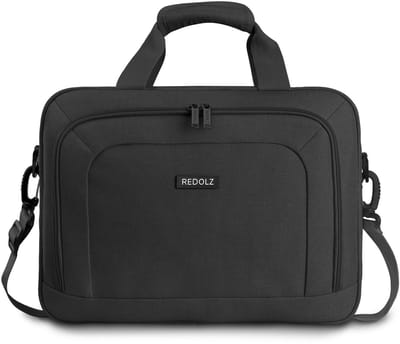 REDOLZ laptoptas reistas met laptopvak Essentials 12 Board Bag Black donkergrijs
