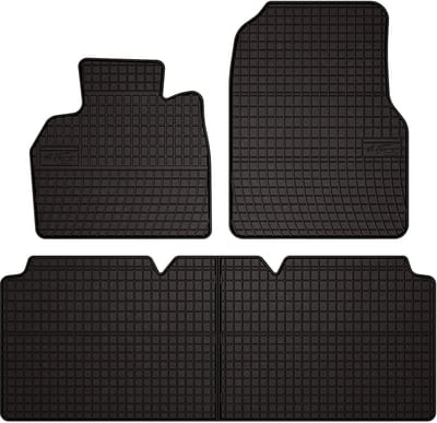 Wielganizator SolidPRO - Rubber Auto Vloermatten - Renault Espace IV - Op Maat - Zwarte Kleur