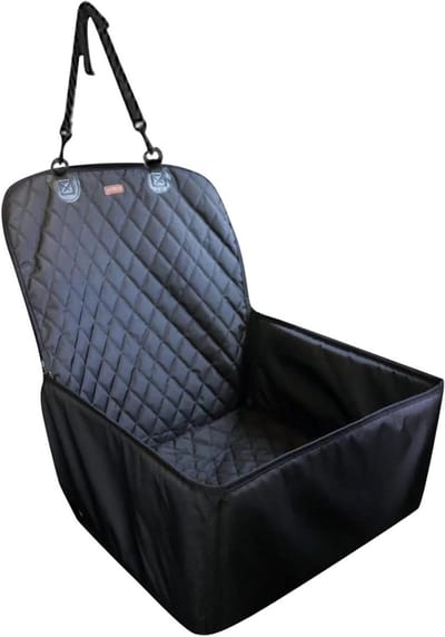 Huisdier autostoel - Reisstoel hond - Veilig reizen - Waterdicht Oxford stof - 58 x 45 cm - Zwart