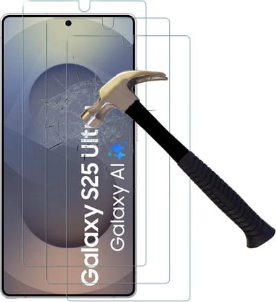 Screenprotectors geschikt voor Samsung Galaxy S25 Ultra - Arara gehard glas Tempered Glass - 3 Stuks