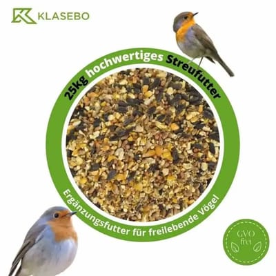Vogelvoer 25kg Strooi- en Wintervoer Zadenmix