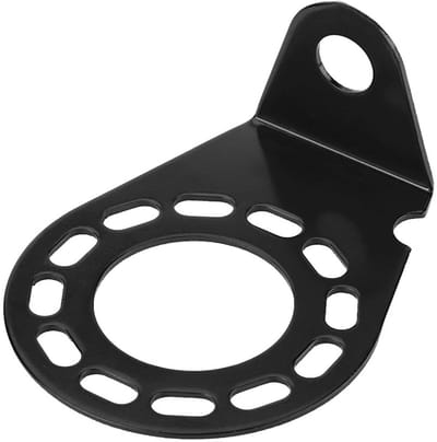 Dailygoods- Aanhangerkophouder Veilige Montage - 7/13-polige Stekkerhouder - Aanhangwagen Accessoires - Hoogwaardig Metaal - Corrosiebestendig - Inclusief Schroeven/Moeren - Aanhangerstekkerhouder