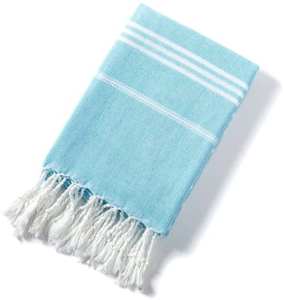 Dailygoody - Extra grote lichtgewicht strandhanddoek - Zandvrij en sneldrogend - Lichtblauw - Ideaal voor reizen en zwemmen - Perfect voor volwassenen