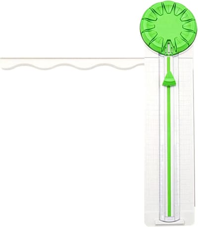 Papiersnijder - Papier trimmer - Hobby projecten - 12 patroon opties - 46.6 x 12.2 cm - A