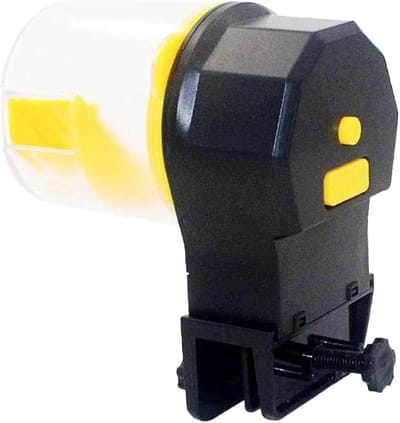 Automatische visvoederautomaten 100 ml / 210 ml met timer – voor aquarium, vijver en vakantie