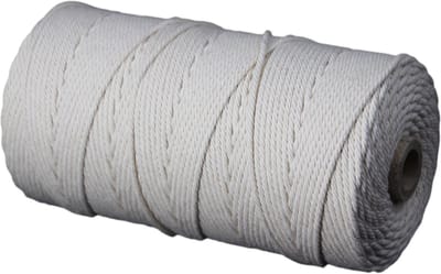 Katoenkoord - Ecru - Touw - spoel 500gr - dikte 2,8mm - lengte 175 mtr (Nr.48)