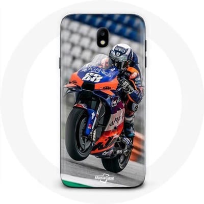 Coque - maniacase - Samsung Galaxy J5 2017 - Souple - Noir - Miguel Oliveira Moto GP 88