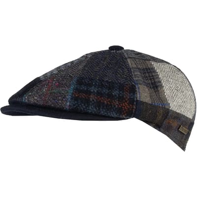 Zes-panelen baret HORKA Patchwork