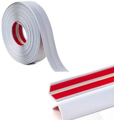Hoogwaardige Zelfklevende PVC Hoekbekleding voor Binnen en Buiten, Ideaal voor Tegels en Wandranden, 5m Lang, 2cm Breed