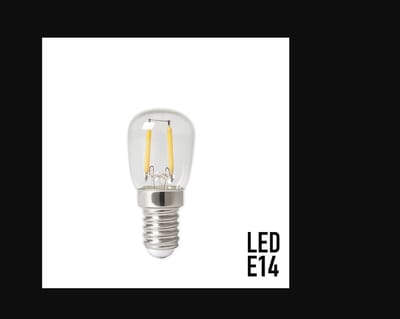 ETH Led nachtlampje E14 2w helder 1800k 200Lm T20x58mm