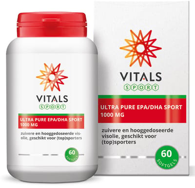Vitals - Ultra Pure EPA/DHA Sport 1000mg - 2 x 60 softgels - Voordeelverpakking