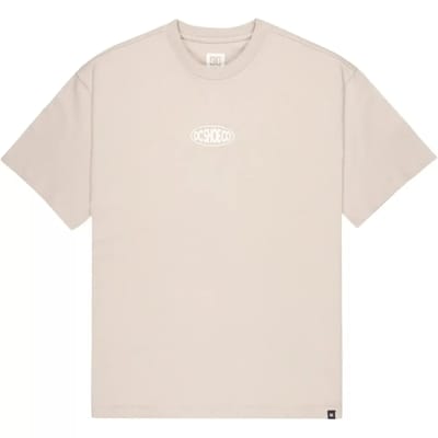 Dc Shoes Lectric T-shirt Met Korte Mouwen Beige L Man