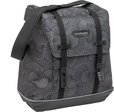New Looxs Alba Single Selo Enkele Fietstas - Afneembaar - 17 liter - Zwart