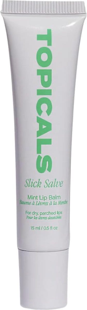 Topicals Slick Salve Glossy Lip Balm – Mint – Hydraterende & Verzachtende Lipbalm