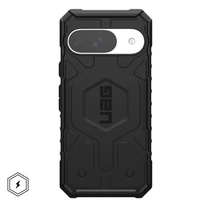 Urban Armor Gear Pathfinder Pro Hoesje Geschikt voor Google Pixel 9 | Compatibel met MagSafe | Back Cover | Beschermhoes Zwart