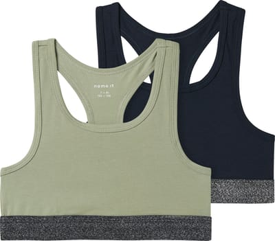 NAME IT NKFSHORT TOP 2P NOOS Meisjes Beha - Maat 116