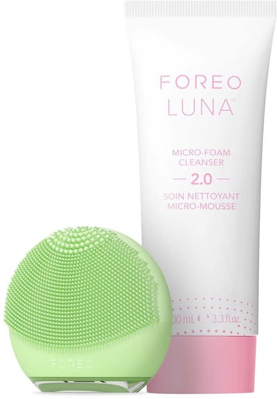 FOREO LUNA 4 go Gezichtsreinigingsborstel + LUNA Micro-Foam Gezichtsreiniger 2.0