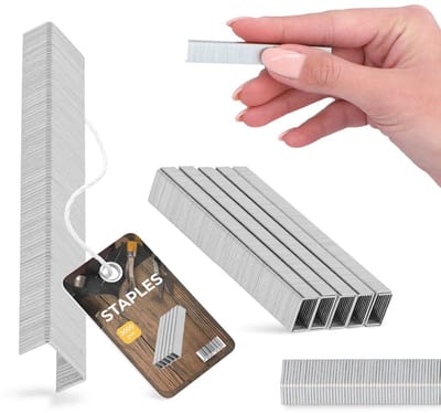 3000x Nietjes Type 53A voor Tacker 10mm - Sterke Universele Bekledingsnieten voor Hout, Meubels en Stof