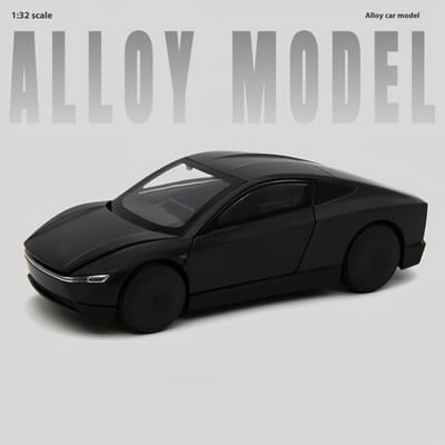 Simulatie 1:32 Cybercab Robotaxi Metalen Die-Cast Auto Model, Bureau Decoratie Ornamenten, Speelgoedauto's voor Kinderen, Cadeaus voor Jongens gray