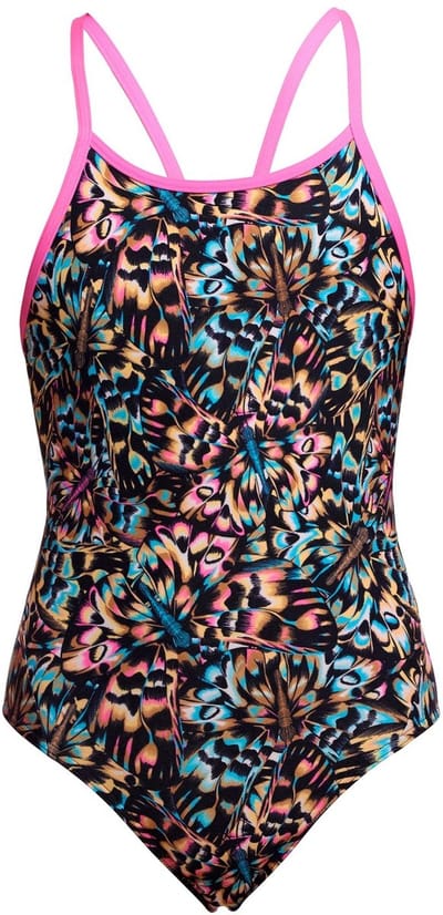 Copper cluster Diamond back one piece - Meisjes | Funkita | Maat 128