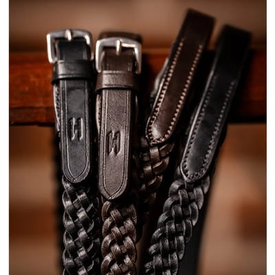 Gevlochten teugels voor paarden Horseware