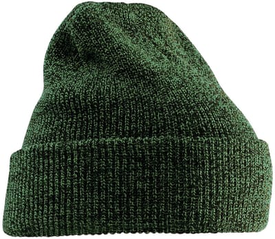 Muts - Beanie - Heritage Green (mos/donkergroen) - Gehaakt - Wintermuts - Warm - 'Original Cuffed Beanie' - Jonyx