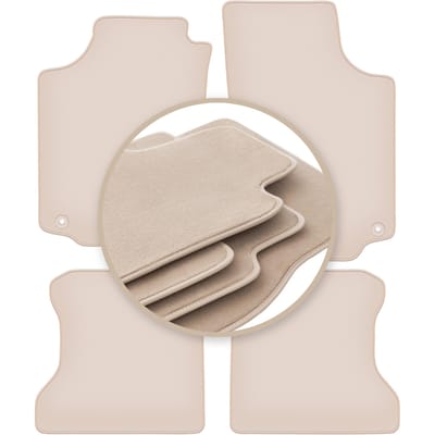 PREMIUM beige vloermatten voor: Opel Combo C combivan 2001-2011